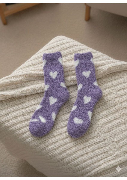 2'li Yumuşak Kokulu Peluş Uyku Çorabı fiyatları