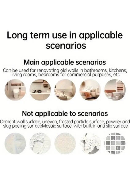 Beyaz Mermer Desenli Alüminyum Plastik Duvar Sticker (30*30) indirimleri