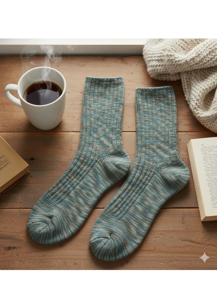 2'li Degrade Unısex Soket Çorap modelleri