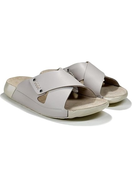 Kadın Çapraz Bantlı Hakiki Deri Terlik fırsatları