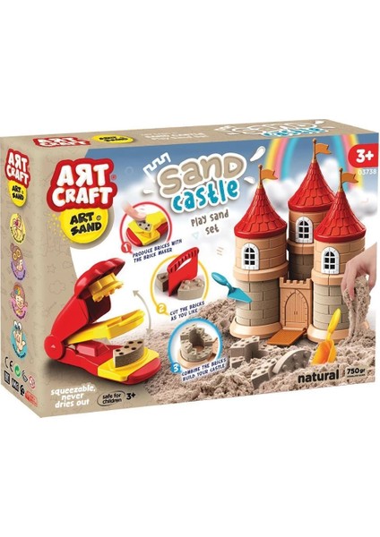 03738 Peri Masalı Kum Oyun Seti 750 gr