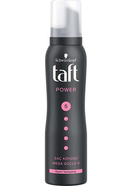 4 Adet Taft Saç Köpüğü 150 ml No 5 Power