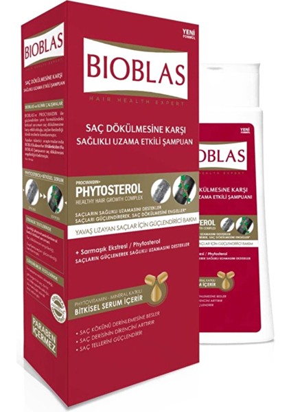 4 Adet Bioblas Saç Dökülmesine Karşı Şampuan 360 ml Sağlıklı Uzama Etkili
