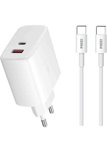 Ultimate UPD4325T 27W Type-C To Type-C Pd Çift Çıkışlı Şarj Cihazı fiyatları