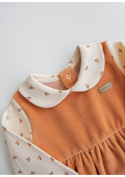 Organik Carol Elbise Turuncu fiyatları