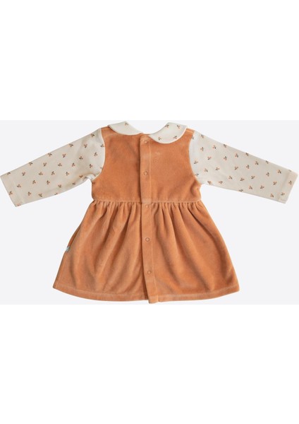 Organik Carol Elbise Turuncu fırsatları