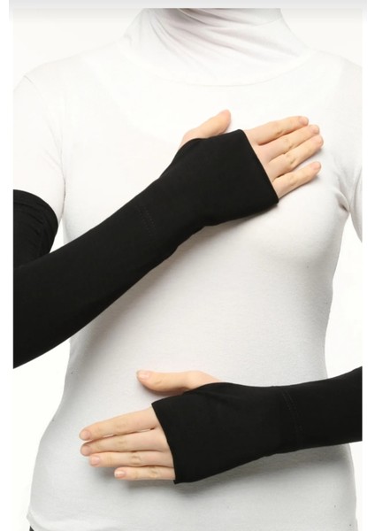 Pratik Tesettür Kolluk Penye Namaz Kolluğu