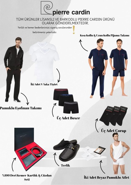 Erkek 9 Parça Kutulu ve Lisanslı Hediyelik & Çeyizlik Set L1.PC.004.102.CEY1