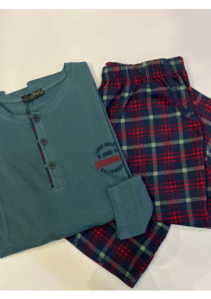 Oversleep Erkek Kışlık Pijama Takımı