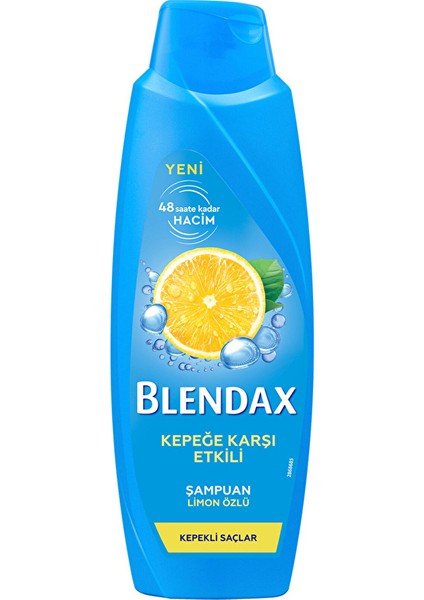 4 Adet Blendax Şampuan 500 ml Kepeğe Karşı Etkili