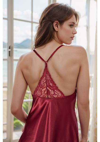 6 Parça Hediyelik & Çeyizlik Pijama Takımı Gecelik Sabahlık Kutulu Saten Set LA.L01.I1.SS007 fırsatları