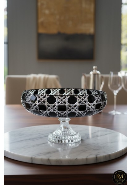 Kristal Dekor Petek Sofra Sunum Kasesi