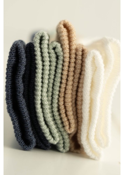 Kız Erkek Bebek Fitilli Pamuklu 4’lü Çorap Seti fiyatları