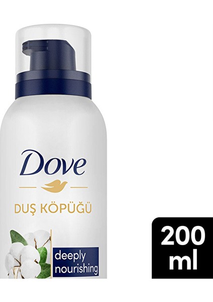 4 Adet Dove Duş Köpüğü 200ML Orijinal
