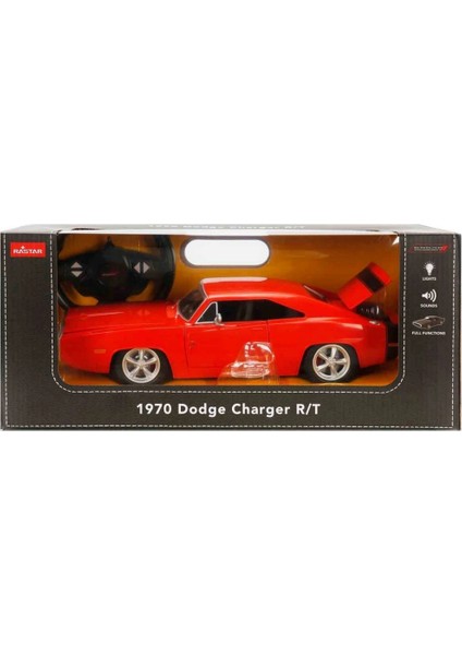 1:16 Sesli ve Işıklı 1970 Dodge Charger R/t Uzaktan Kumandalı Araba indirimleri