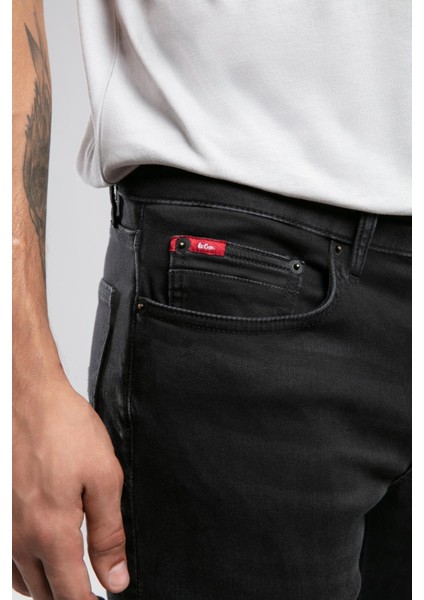 Jagger Normal Bel Dar Kesim Düz Paça Siyah Erkek Jean Pantolon fırsatları