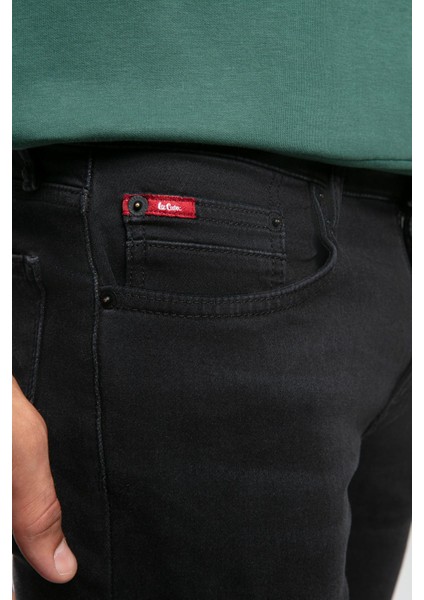Jagger Normal Bel Dar Kesim Düz Paça Siyah Erkek Jean Pantolon indirimleri