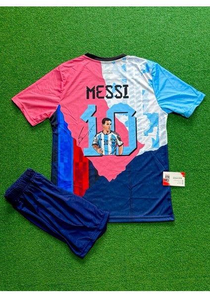 Messi Tüm Klüpler Mix Şortlu Çocuk Forması