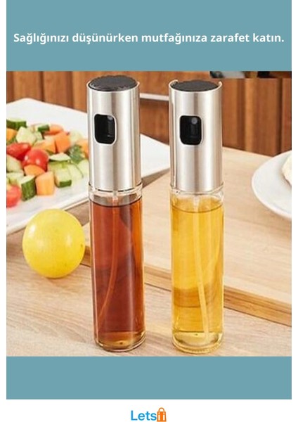 Şeffaf Cam Bpa Içermeyen Akıllı Tasarımlı Püskürtücü Yağdanlık fiyatları