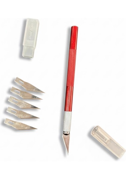 Kretuar Kesici 14 cm – 5 Adet Yedek Bıçaklı Şeker Hamuru, Pasta ve Hobi Kesim Aracı fiyatları