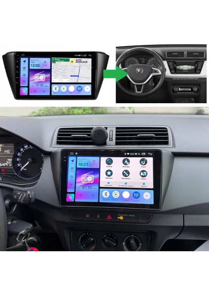 Skoda Fabia Android Multimedya Sistemi 2-32 FOR-X(2015-2020)