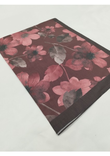 Lux Fransız Şifon Özel Seri Şal (Çiçek Desen, Premium, Orjinal, Yeni Koleksiyon, Yüksek Kalite, Tesettür Giyim) fiyatları