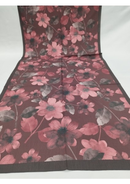Lux Fransız Şifon Özel Seri Şal (Çiçek Desen, Premium, Orjinal, Yeni Koleksiyon, Yüksek Kalite, Tesettür Giyim) modelleri