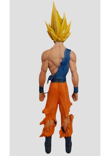 Dragon Ball Z Goku Figür 25 cm Büyük Boy Anime Karakter Figürü fiyatları