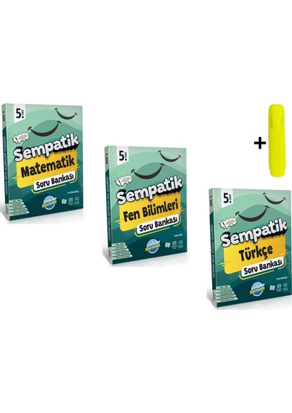 5.sınıf Matematik Fen Türkçe Soru Bankası Seti