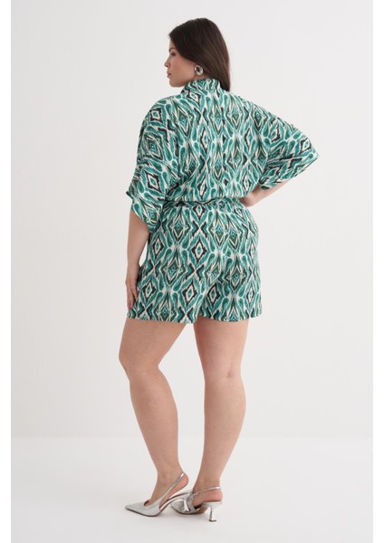 Beli Lastikli Kuşaklı Kısa Tulum indirimleri