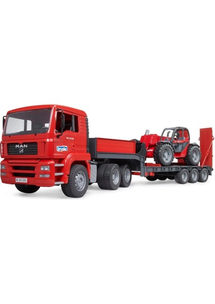 Man Tır & Manıtou Teleskopik Kepçe