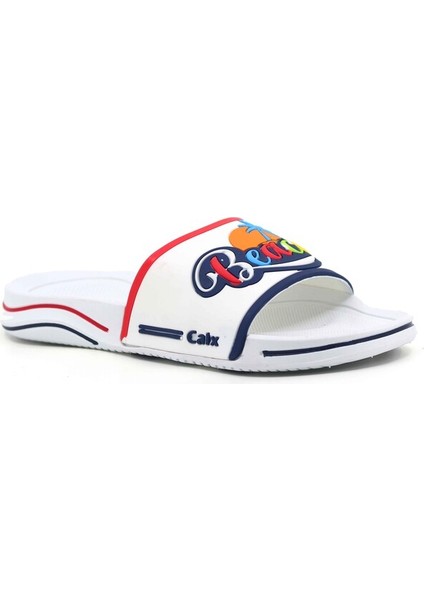 Garson GK05 Beach Lüks Kaydırmaz Terlik Beyaz No 40