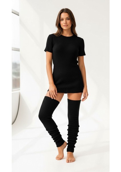 Kadın Triko Tozluk – Yumuşak Esnek Diz Altı Bacak Isıtıcı Leg Warmers modelleri