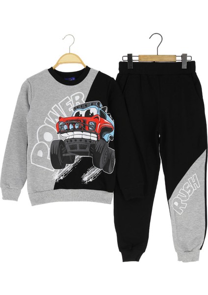 Erkek Çocuk Eşofman Takım Baskılı Şardonlu Kışlık fiyatları