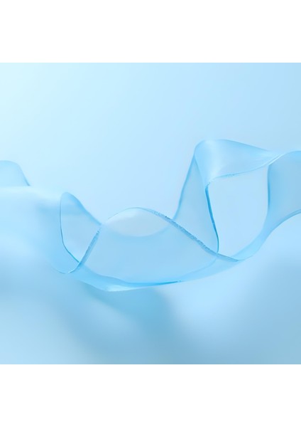 Organze Kurdele, 20 Metre Bebe Mavi