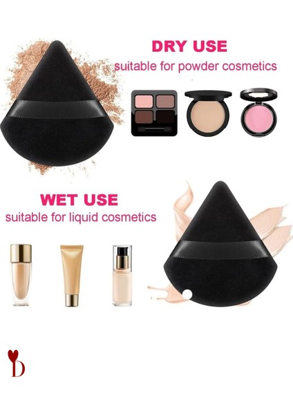 Fondöten Fırçası & 2 Adet Makyaj Puff Seti Siyah – Profesyonel Kusursuz Ten Makyajı Için 3’li Set fiyatları