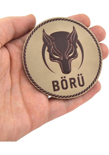 Kurt Logolu, Börü Yazılı Peç, Askeri Patch indirimleri