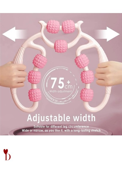 Kas Gevşetici Masaj Aleti Lenf Selülit 9 Tekerlekli Esnek Ayarlanabilir Bacak Kol Boyun indirimleri