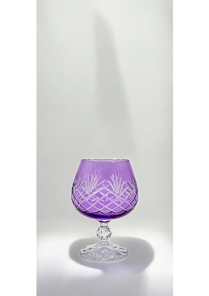 Bohemia Kristal Renkli Kristal Ayaklı Kahve Yanı Su Bardağı 250ML. fiyatları