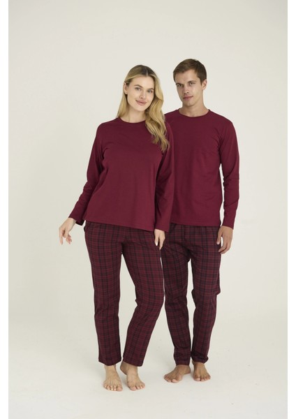 Kocabey 9273-K Kadın O.yaka Pijama Takım