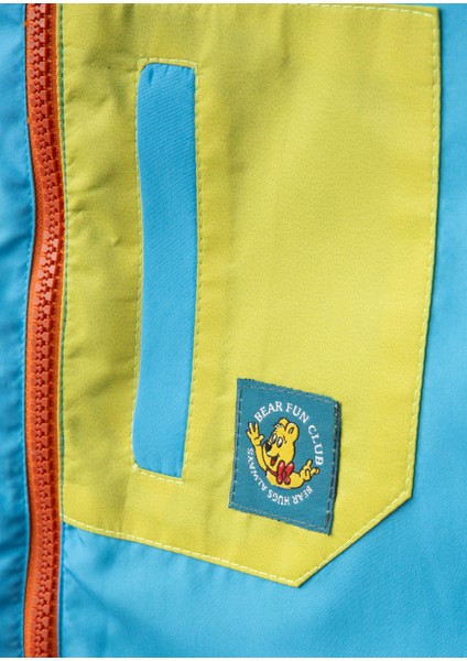 Çocuk Polar Çift Taraflı - Mavi/yeşil fırsatları