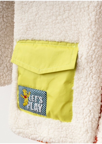 Çocuk Polar Çift Taraflı - Mavi/yeşil indirimleri