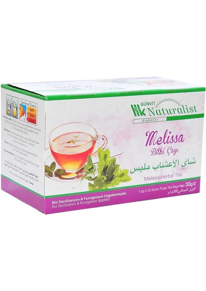 Melisa Çayı 20 Süzen Poşet modelleri