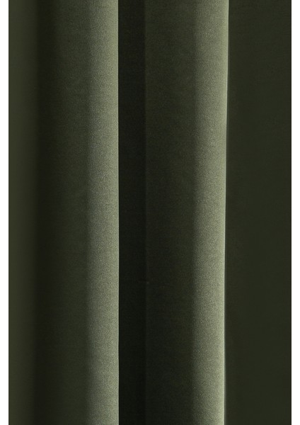 Blackout Halkalı Fon Perde Haki 140X260 fiyatları