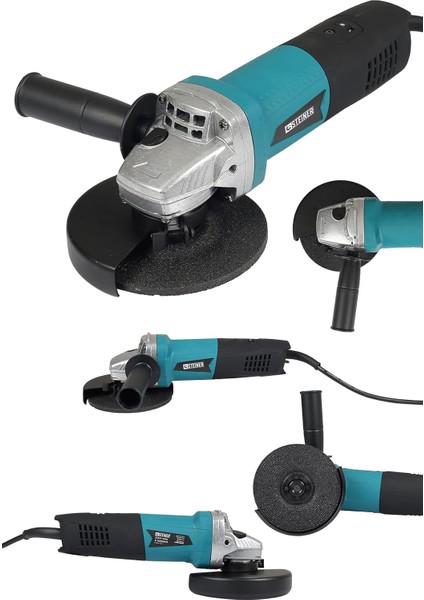 Alman 3000 Watt 6 Kademe Devir Ayarlı Bakır Sargılı Sjs Metal Şanzuman Avuç Içi Taşlama Maki