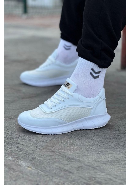 Beyaz Triko Erkek Spor Ayakkabı fiyatları