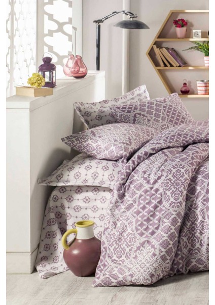 Çift Kişilik Ranforce Nevresim Takımı &#37;100 Pamuklu Zarafet fiyatları