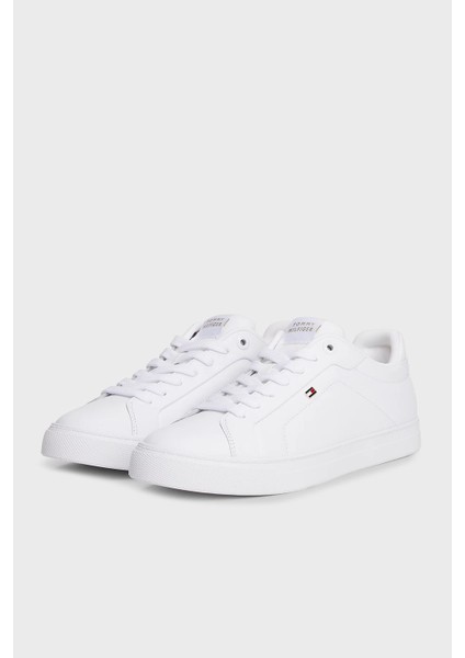 Hakiki Deri Bağcıklı Sneaker Ayakkabı Bayan Ayakkabı FW0FW08815 Ybr fırsatları