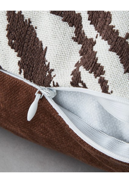 Zebra Dekoratif Kırlent 45X45 cm Kahve fiyatları