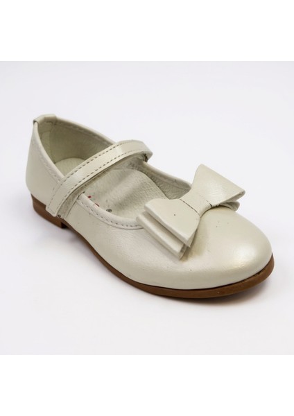 Krem Ortopedik Kız Çocuk Babeti modelleri